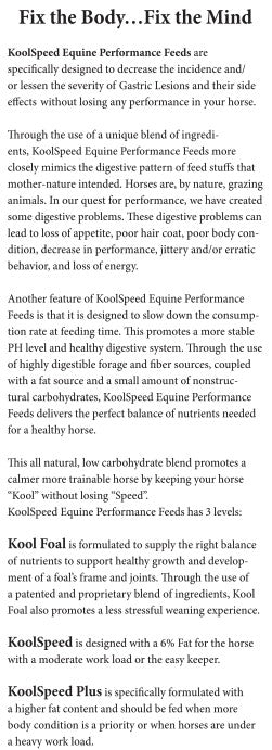 KoolSpeed Plus - Feed