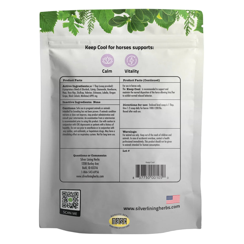 Silver Lining Herbs - Keep Cool for Horses (Powder)