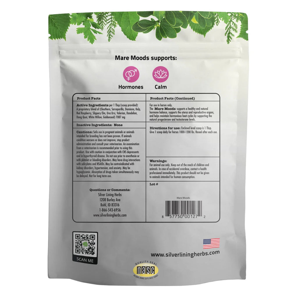 Silver Lining Herbs - Mare Moods for Horses
